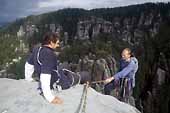 Auf dem Gipfel des Liebespaares